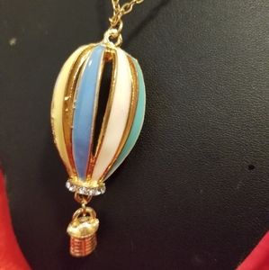 Hot air balloon Necklace.